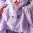 Personalized Jojo Siwa Throwbee® 50  x 60  Wearable Plush Throw Online now