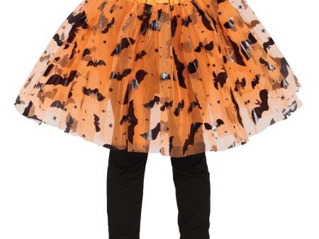 Fledermaus Tutu für Mädchen in Orange For Discount