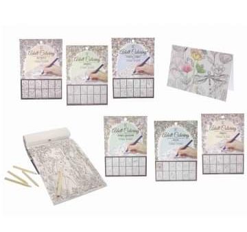 Adult Colouring Notecard Book For Sale