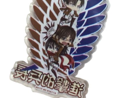 Anime Attack on Titan Character Keyring Online now