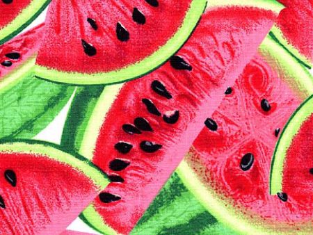 Watermelon Fruit Fabric by the yard Supply