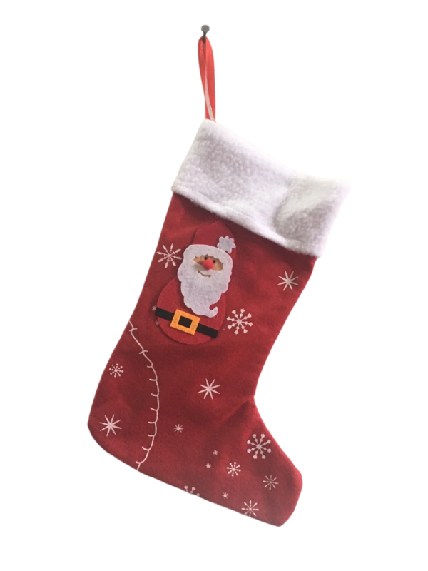 Santa Clause Christmas Stocking on Sale