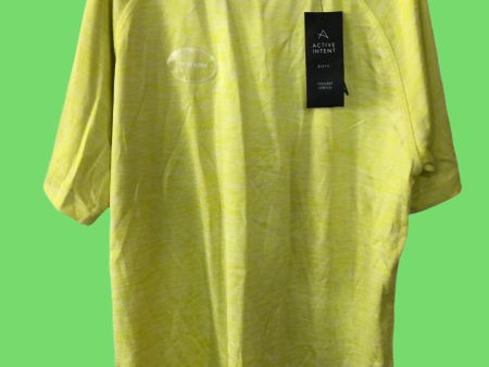 Active Intent Cool Dry T-Shirt Yellow Sale