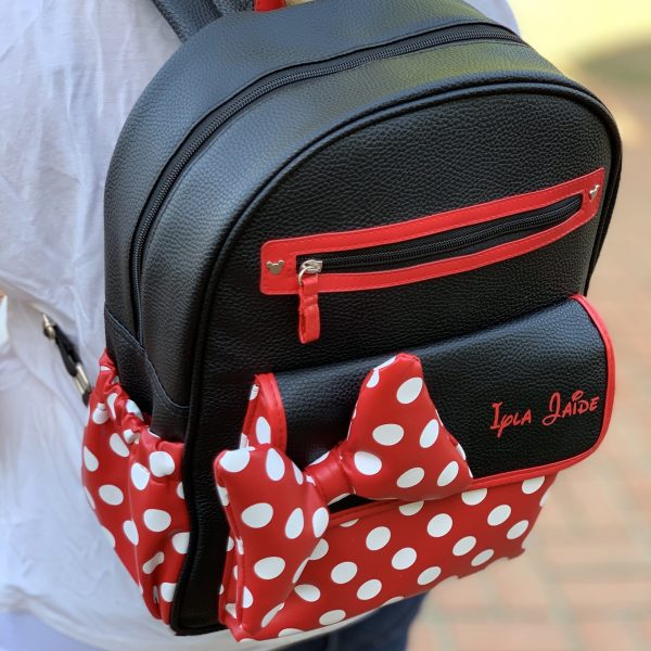 Personalized Disney On-The-Go Mommy Backpack - Minnie Mouse Hot on Sale