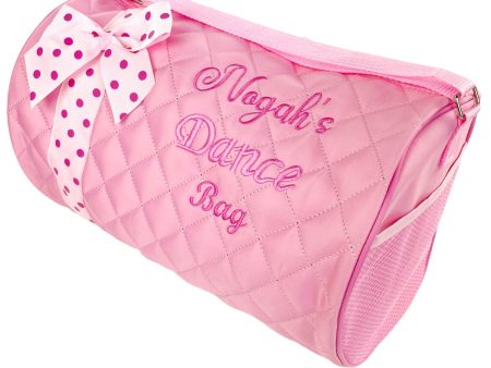 Personalized Embroidered Dance Duffel Bag Online Sale