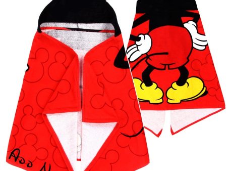 Personalized Embroidered Hooded Towel - Mickey Mouse Online Hot Sale