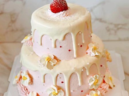 Strawberry Drip Cake 草莓蛋糕 Online now