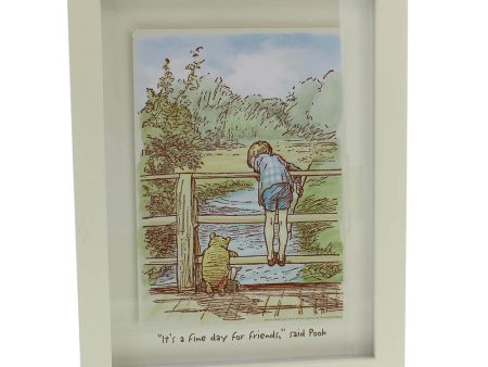 Classic Pooh Wall Plaque  Fine Day For Friends  For Discount