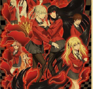 Anime Kakegurui Characters Poster Discount