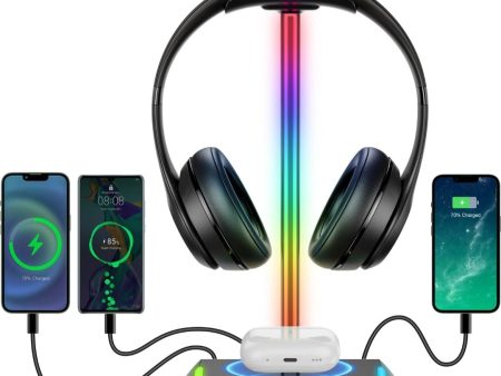 New bee Headphone Stand RGB Headset Holder  Online Hot Sale