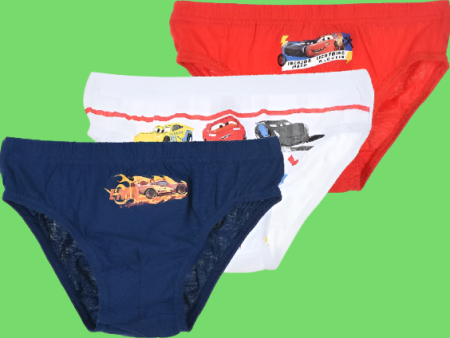 Cars 3 Pair of Briefs Knickers Fashion