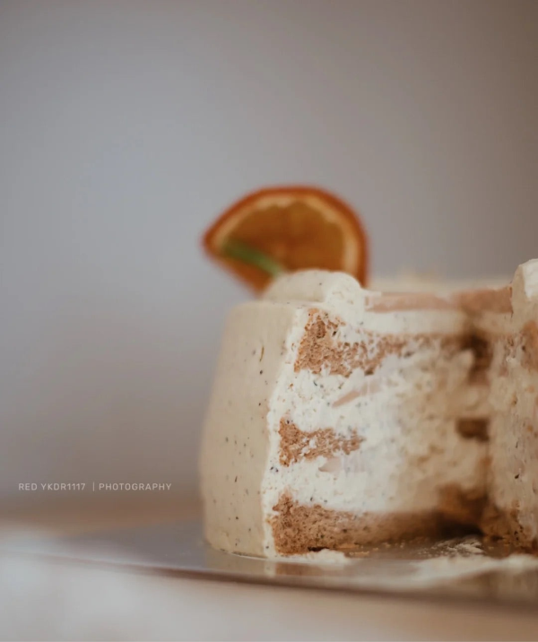 Earl Grey with Panna Cotta Filling Chiffon Cake Sale