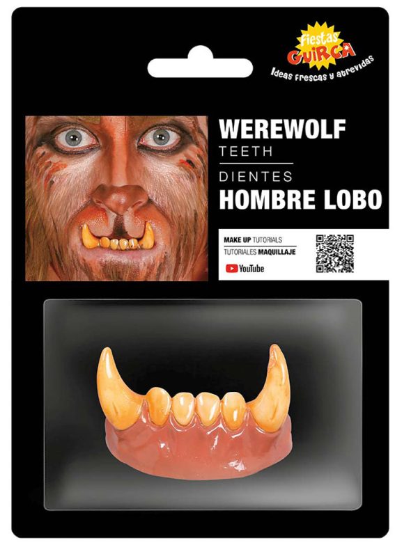 Reißzähne Werwolf Gebiss Discount