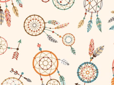 Camp A Long Critters Dream Catcher Fabric by the yard For Cheap