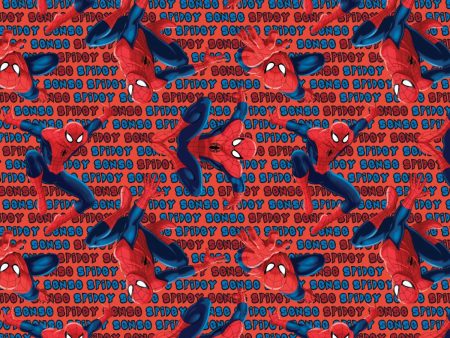 Marvel Spider Man Spidey Sense Fabric by the yard For Discount