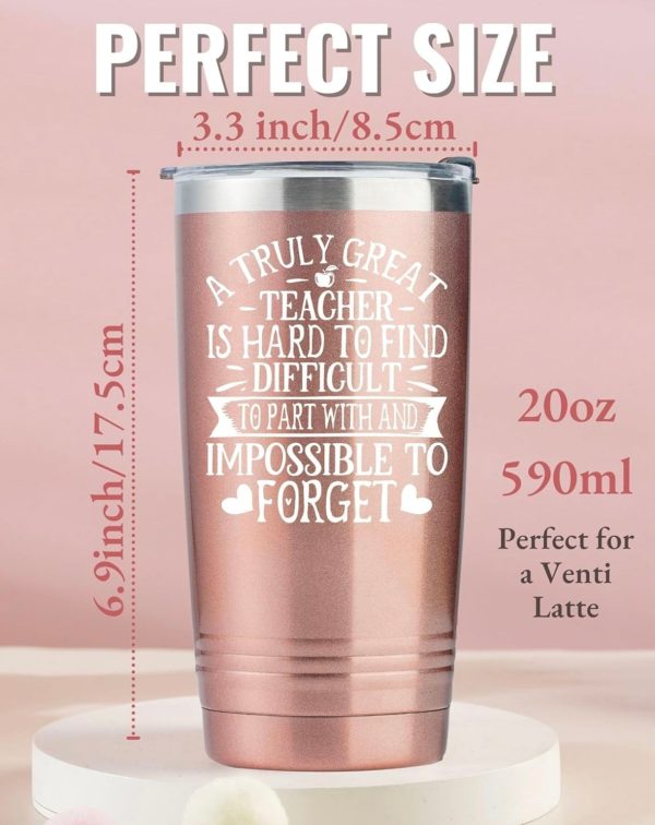 Teacher Gifts Tumbler for Women Men For Sale