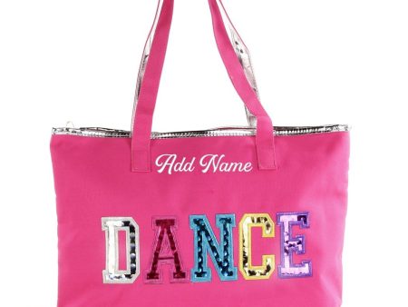 Personalized Embroidered Dance Tote Bag For Sale