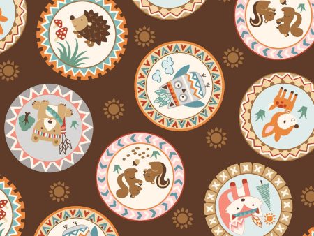 Camp A Long Critters Dream Catcher Fabric by the yard Cheap