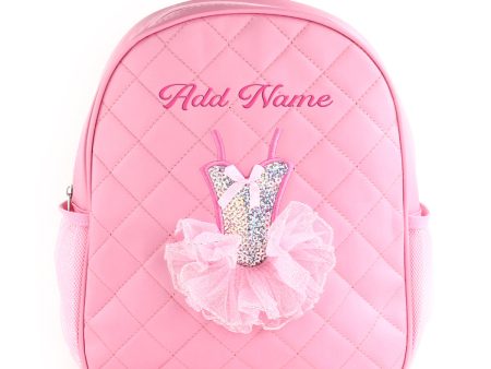 Personalized Embroidered Ballerina Dance Backpack on Sale