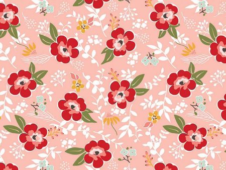 Sweet Prairie by Sedef Imer Floral Daisy Fabric by the yard For Discount