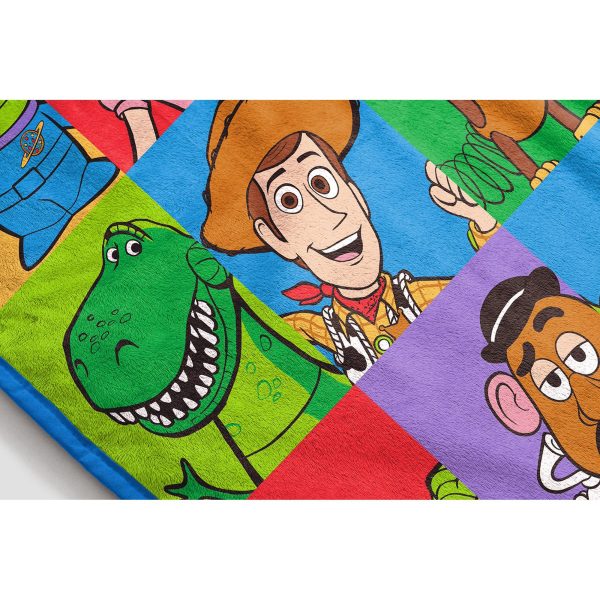 Toy Story Squares 46  x 60  Super Soft Plush Throw Online Sale