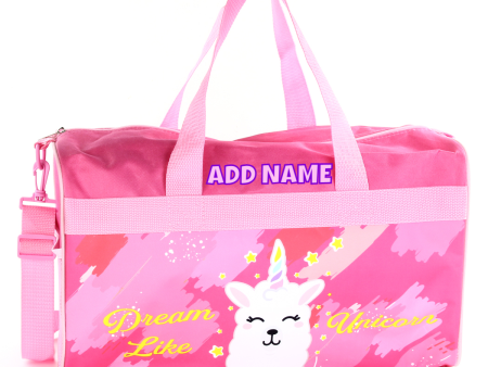 Personalized Kid s Travel Duffel Bag - Llamacorn Online Hot Sale