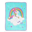 Jojo Siwa Unicorn Cloud 40  x 50  Plush Throw Online Sale