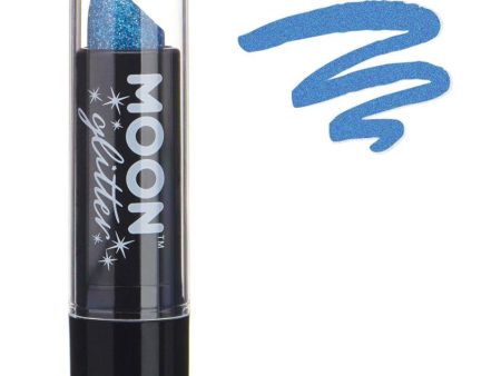 Glitzernder Lippenstift blau 4,5g For Discount