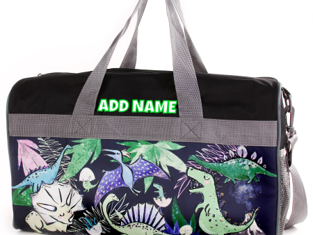 Personalized Kid s Travel Duffel Bag - Dino Pals Online Sale