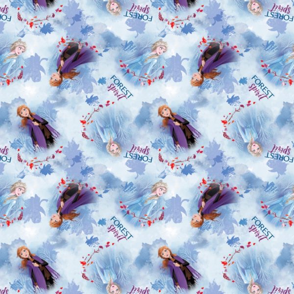 Disney Frozen Elsa and Anna Toss Fabric by the yard Online