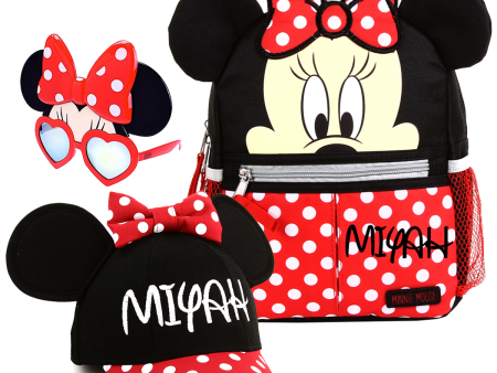 Personalized 3-Piece Disney Theme Park Bundle Set - Minnie Mouse Sale