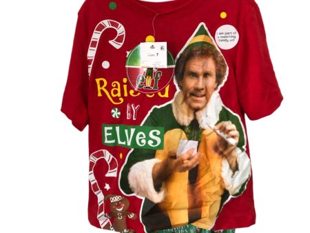 Raised by Elves Christmas Pajamas Hot on Sale