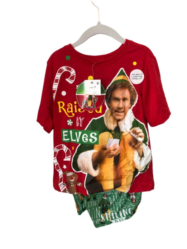 Raised by Elves Christmas Pajamas Hot on Sale