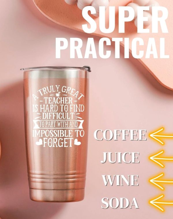 Teacher Gifts Tumbler for Women Men For Sale