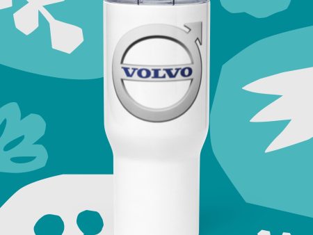 Volvo Emblem Travel mug with a handle Online Hot Sale