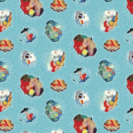 Disney Princess Little Mermaid Ariel Fabric by the yard Online