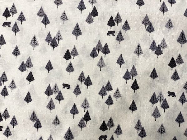 Bear Hug Woodland Leaves Fabric by the yard Online Hot Sale