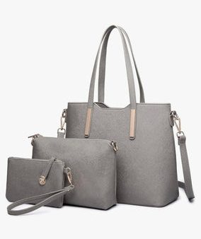 Miss Lulu Tote Bag Hangdbags for Women 3Pcs Ladies For Discount