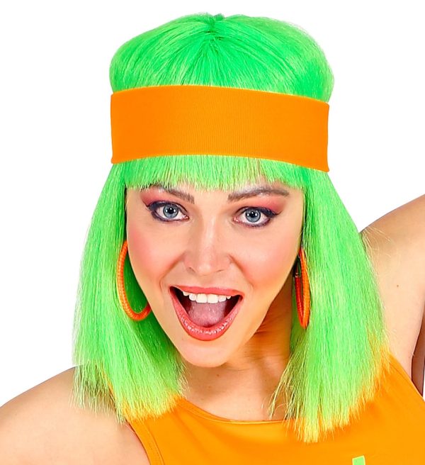 Neon Party Stirnband Orange Hot on Sale