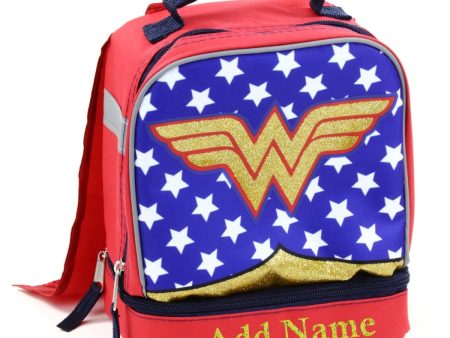 Personalized Wonder Woman Lunch Bag Cheap