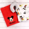 Personalized Disney Baby Blanket 3-Piece Gift Set - Mickey Mouse Online Hot Sale