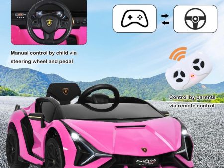 12V Kids Electric Ride on Car with Remote Control Sian Discount