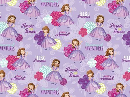 Disney Princess Sofia Hero Fabric by the yard Fashion