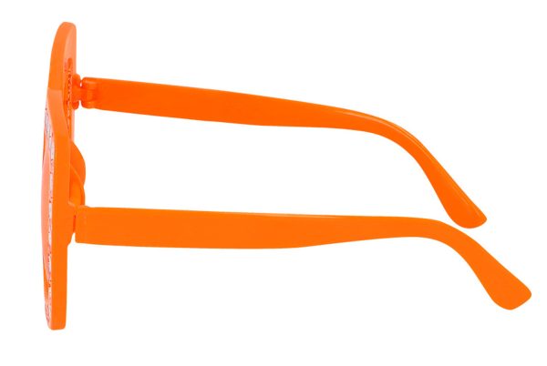 Bling Bling Partybrille orange For Sale