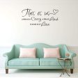 This is Us Crazy Loud Love Wall Decal Vinyl Love Quote Wall Supply