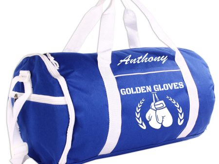 Personalized Sport Gym Roll Duffel Bag - Boxing (Available in 4 Colors) Discount