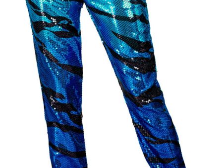 Blue Waves Pailletten Hose für Damen Sale