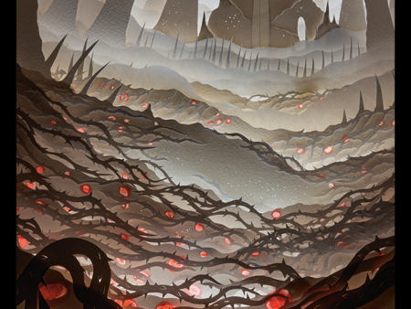 Plains (WOE-262) - Wilds of Eldraine: (Full Art) [Common] Online now