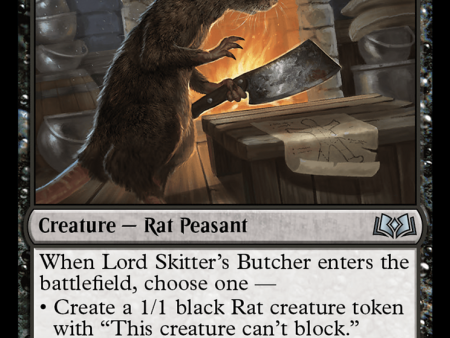 Lord Skitter s Butcher (WOE-099) - Wilds of Eldraine [Uncommon] Online