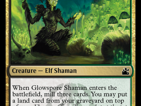 Glowspore Shaman (RVR-184) - Ravnica Remastered [Common] Supply